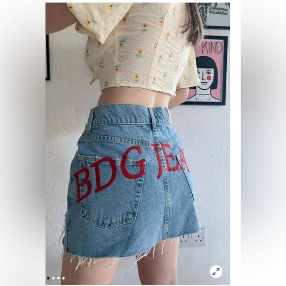 BDG Urban Outfitters Pelmet Skirt NWT Size Small - Picture 1 of 11